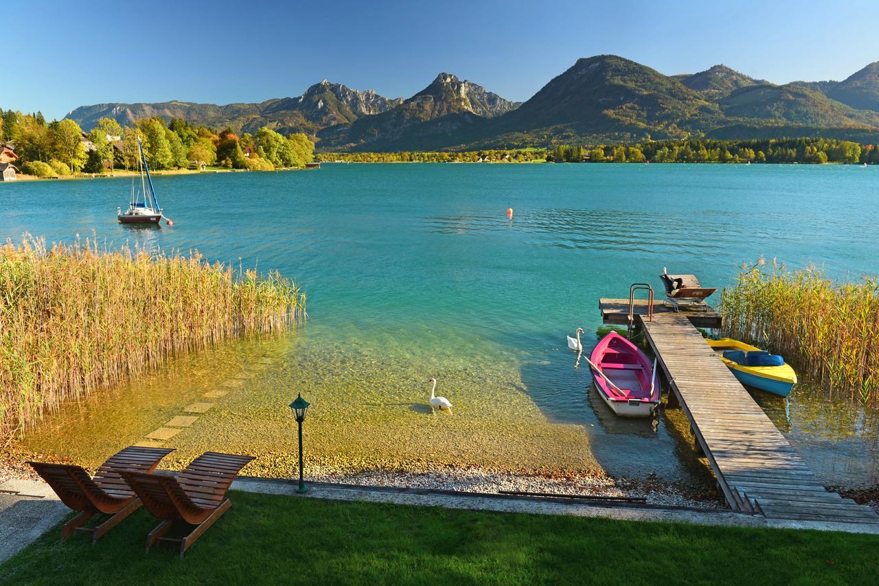 Отель Haus Seeromantik Sankt Wolfgang im Salzkammergut Экстерьер фото